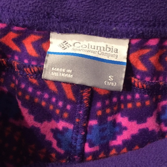 Girls Columbia fleece pants - Picture 3 of 3